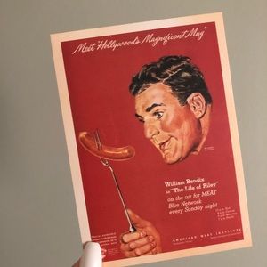 🌻10/$10🌻 Vintage Ad Art Wall Deco